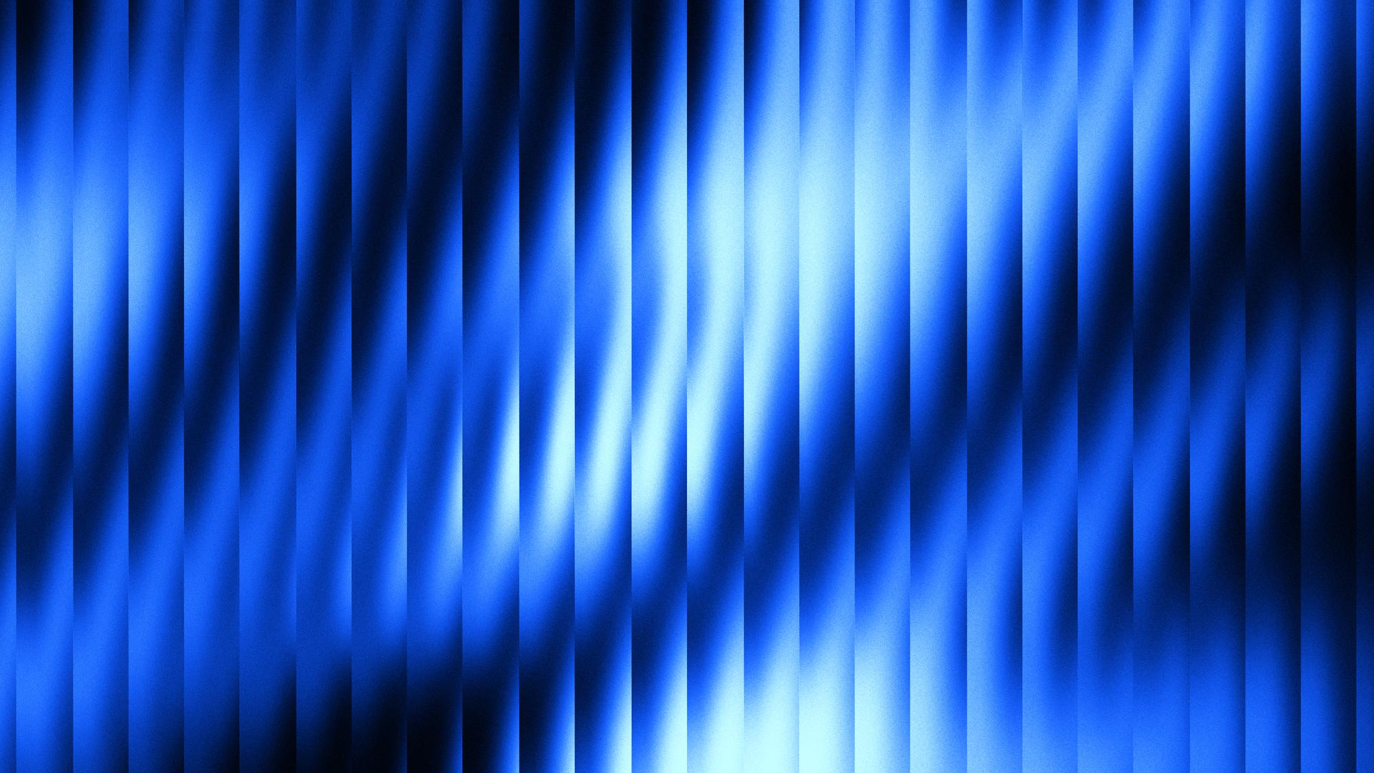 Abstract blue lines